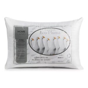 Travesseiro Eco Pluma Penas De Ganso Home Land