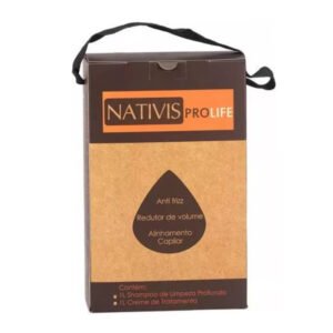 Escova Progressiva Profissional Zap Nativis 1 Litro - Tratamento + Shampoo