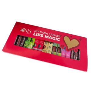 Kit Lips Magic: Coleção Completa de 16 Gloss Labiais